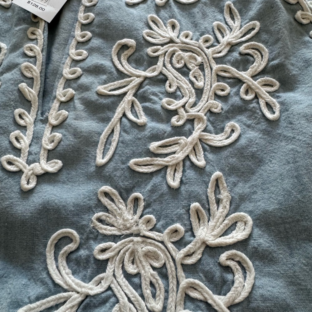 NWT J. Crew long sleeve chambray top size S. - Picture 2 of 4